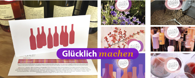 Ein Detailbild vom Vor- und Rück-Etikett einer Flasche Spätburgunder Null Ohm bio 2023, Moritz Kissinger, Uelversheim