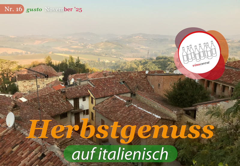 Ein Blick auf die Dächer eines Italienischen Dorfes