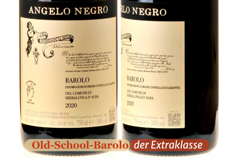 Ein Bild von einer Flasche Barolo Serralunga d’Alba