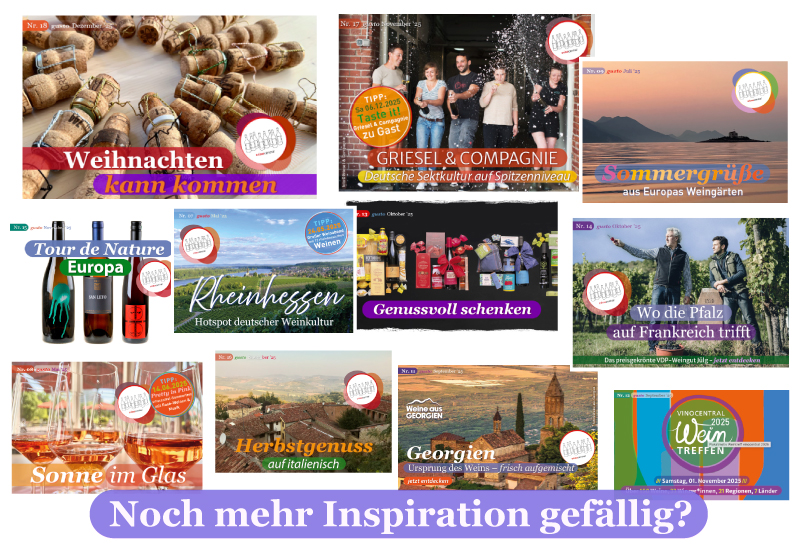 Ein Bild mit einer Auswahl unserer letzten Newslettertitelbilder